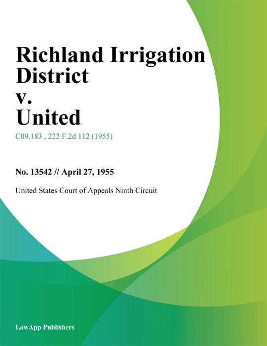 Richland Irrigation District v. United