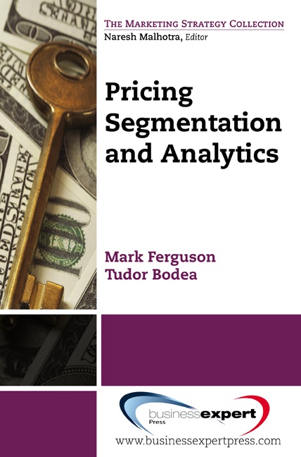 Pricing:  Segmentation and Analytics