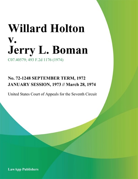 Willard Holton v. Jerry L. Boman