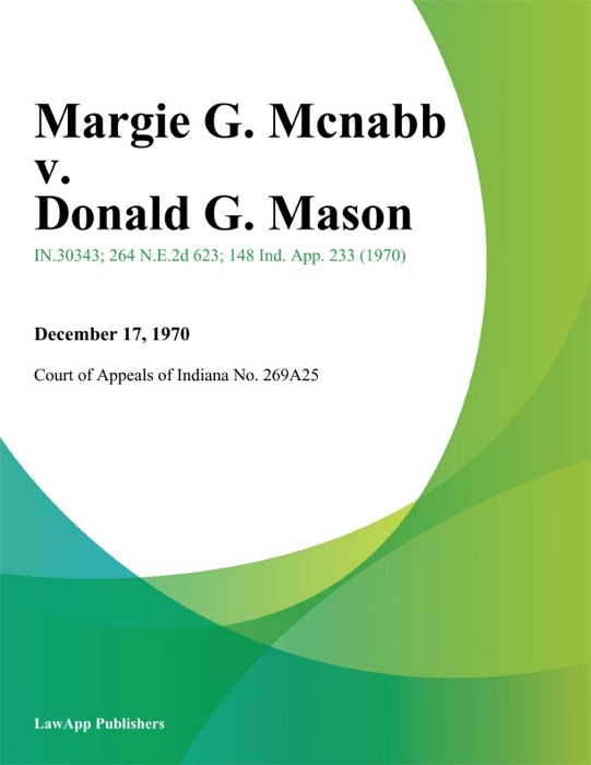 Margie G. Mcnabb v. Donald G. Mason