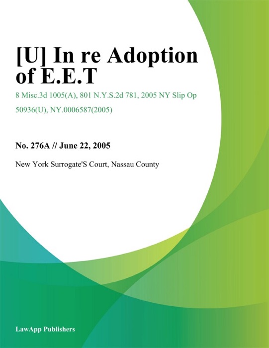 In Re Adoption of E.E.T.