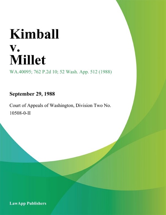 Kimball v. Millet