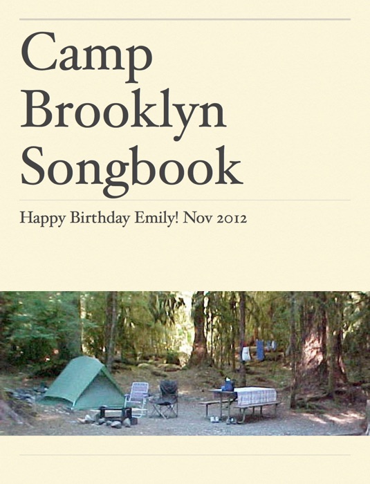 Camp Brooklyn Songbook