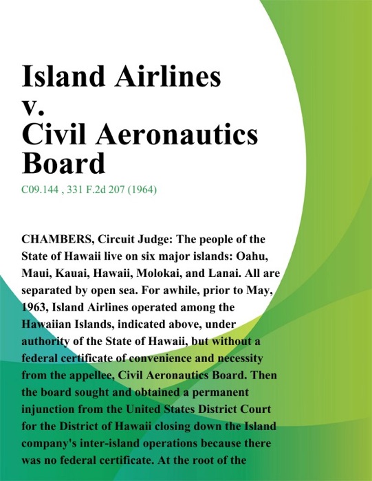 Island Airlines v. Civil Aeronautics Board