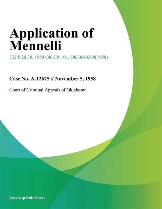 Application of Mennelli