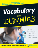 Vocabulary For Dummies - Laurie E. Rozakis