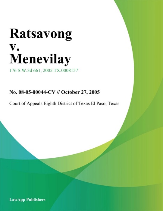 Ratsavong v. Menevilay