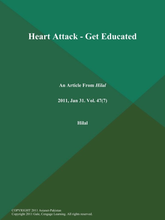 Heart Attack - Get Educated