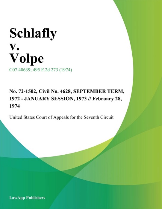 Schlafly v. Volpe