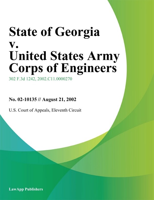 State of Georgia v. United States Army Corps of Engineers