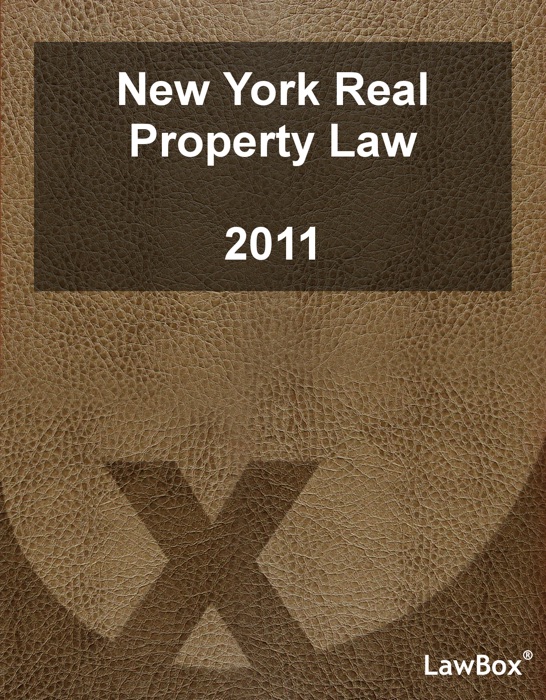 New York Real Property Law 2011