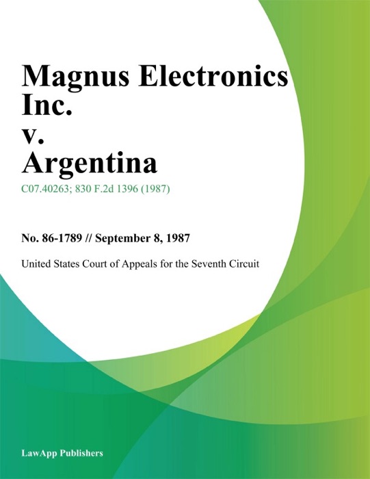 Magnus Electronics Inc. v. Argentina