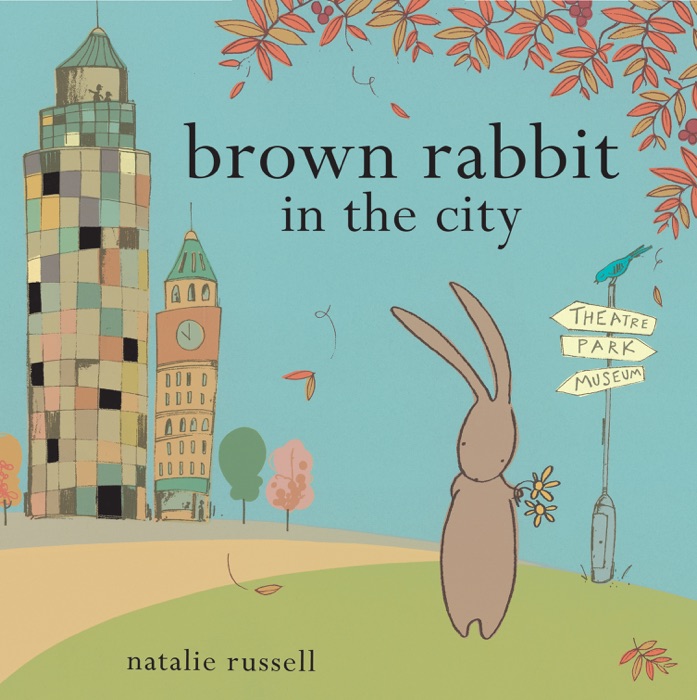 Brown Rabbit In the City