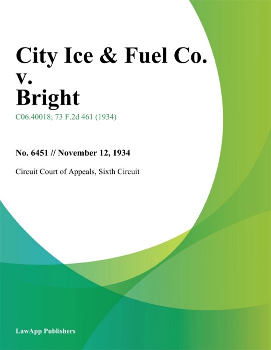 City Ice & Fuel Co. v. Bright