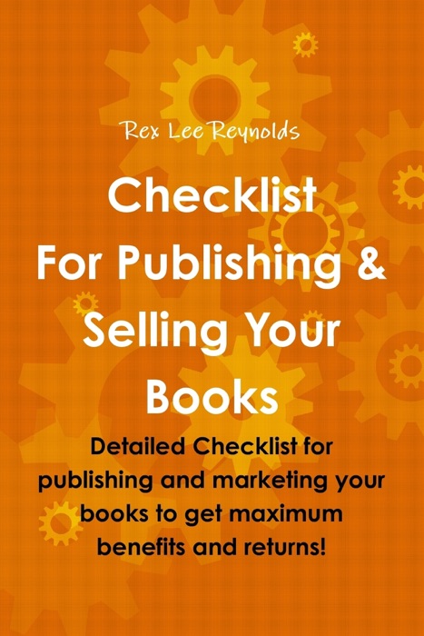 Checklist for Publishing & Selling Your Books