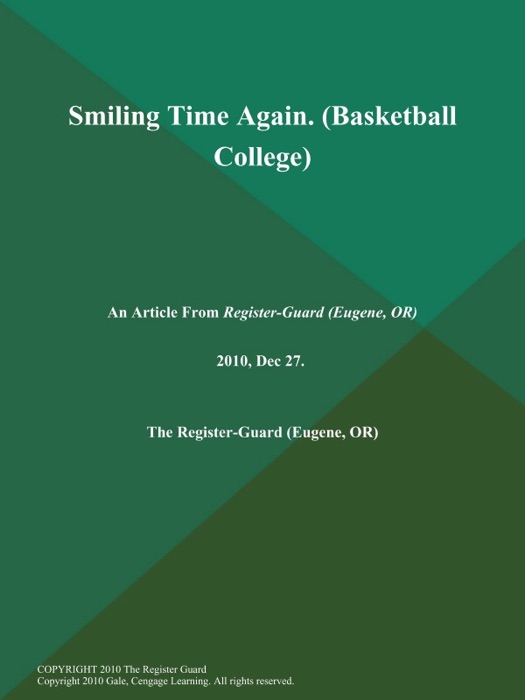 Smiling Time Again (Basketball College)