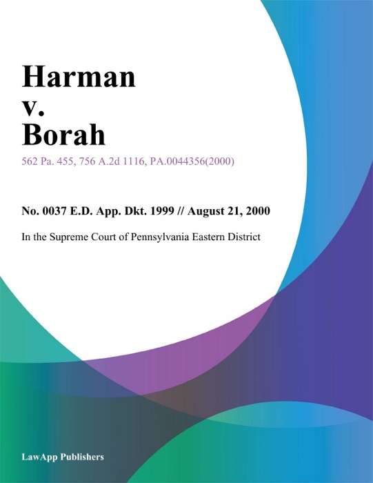 Harman V. Borah