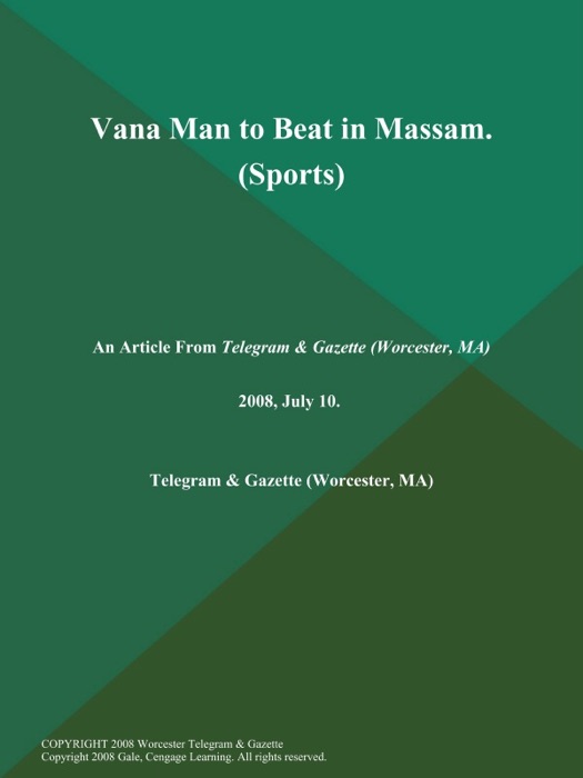 Vana Man to Beat in Massam (Sports)