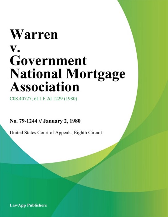 Warren v. Government National Mortgage Association