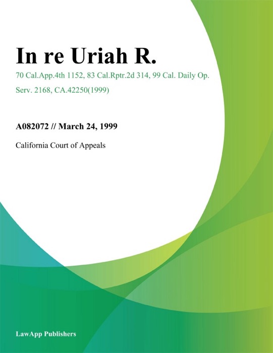 In Re Uriah R.