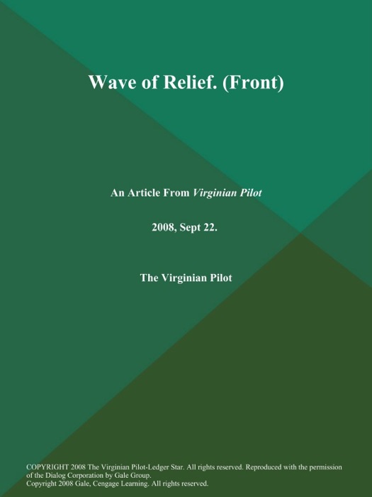 Wave of Relief (Front)