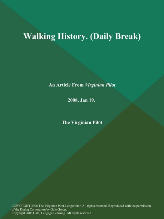 Walking History (Daily Break)