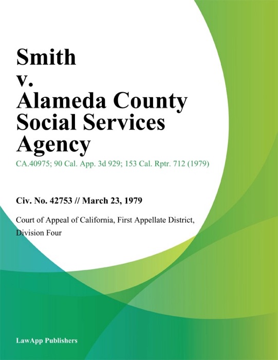 Smith V. Alameda County Social Services Agency