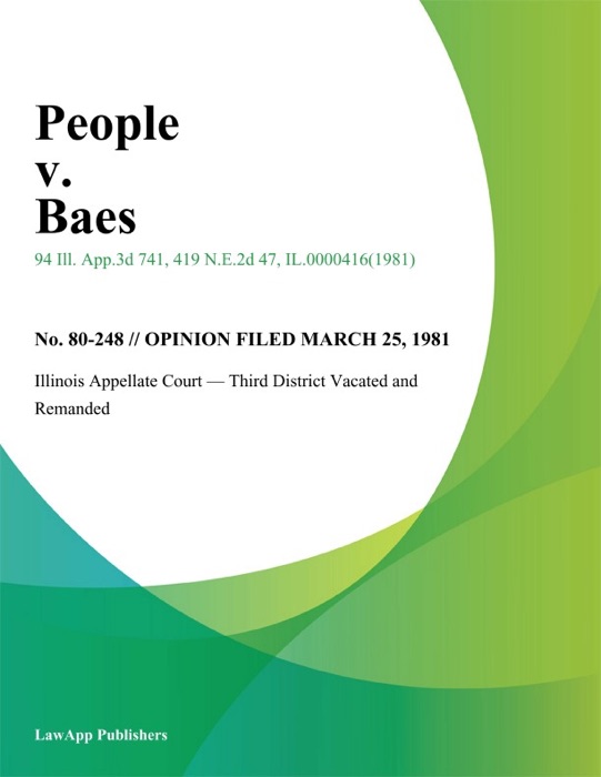 People v. Baes