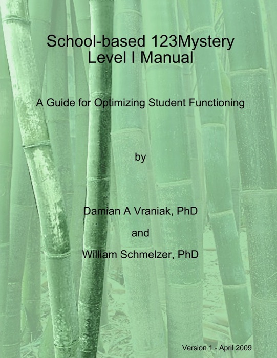 School-Based 123 Mystery Level I Manual