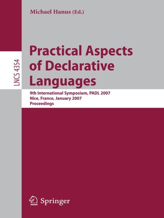 Practical Aspects of Declarative Languages