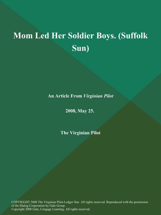 Mom Led Her Soldier Boys (Suffolk Sun)