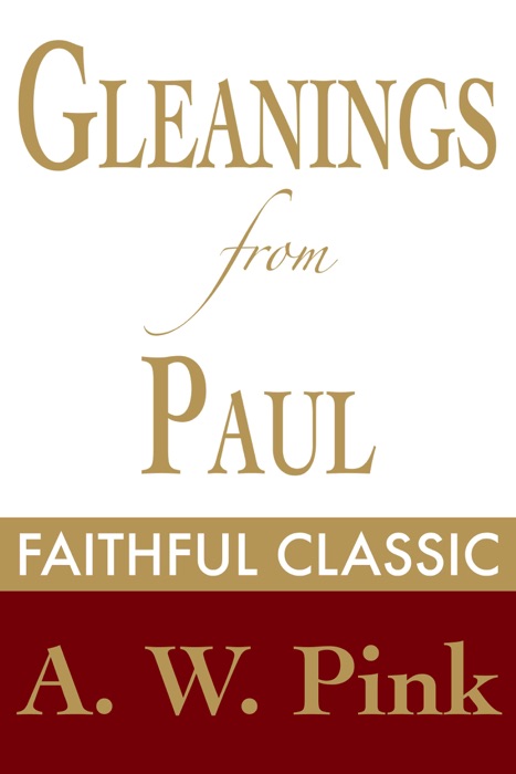 Gleanings from Paul