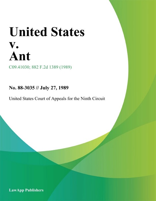United States v. Ant