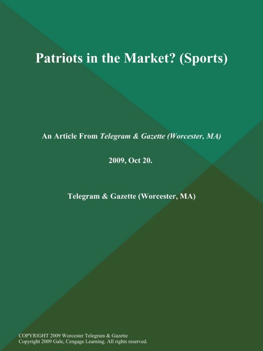 Patriots in the Market? (Sports)