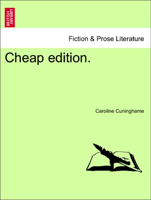 Cheap edition.