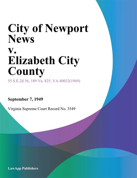 City of Newport News v. Elizabeth City County