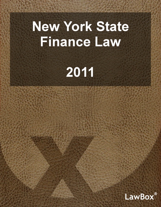 New York State Finance Law 2011