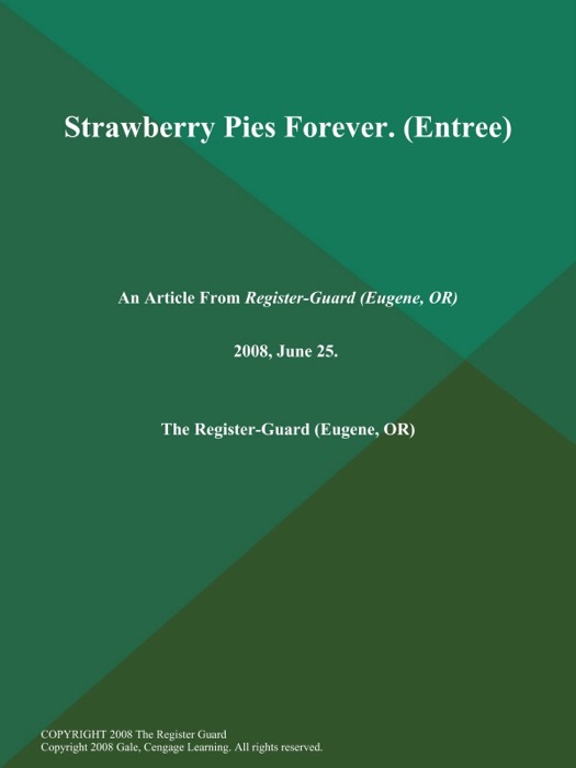 Strawberry Pies Forever (Entree)