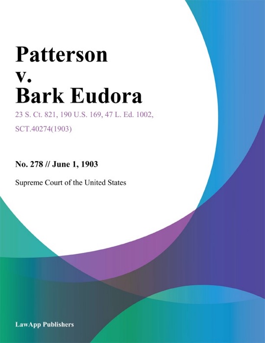 Patterson v. Bark Eudora