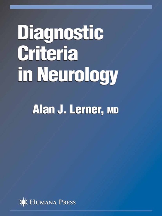 Diagnostic Criteria in Neurology