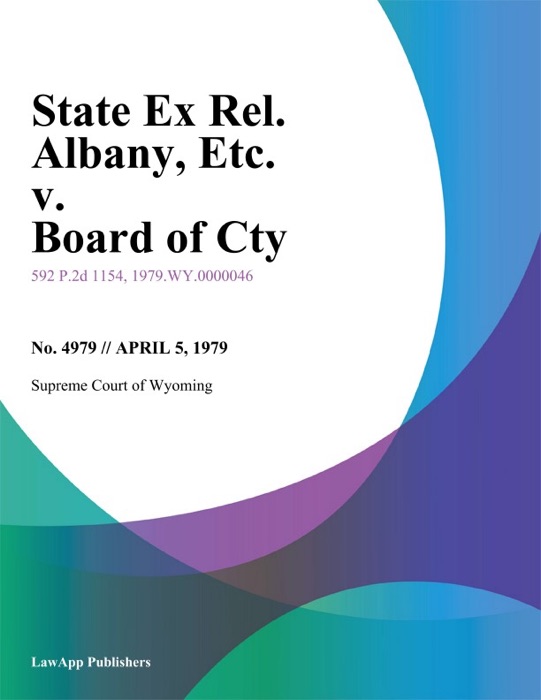 State Ex Rel. Albany, Etc. v. Board of Cty.