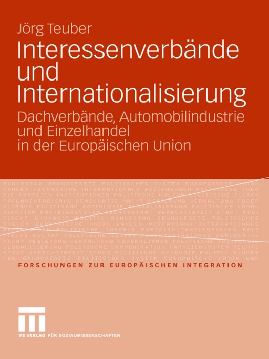 Interessenverbände und Internationalisierung