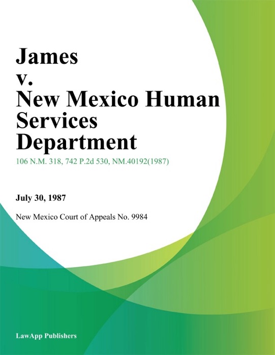 James v. New Mexico Human Services Department