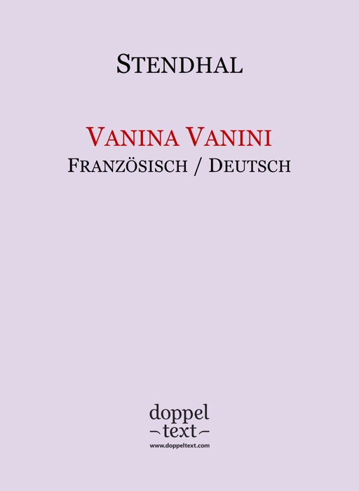 Vanina Vanini – Bilingual