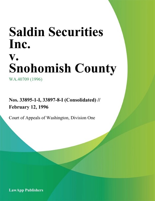 Saldin Securities Inc. v. Snohomish County