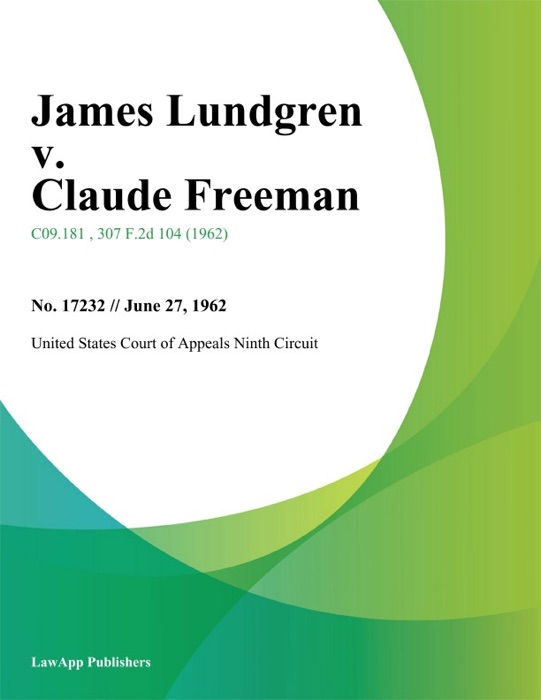 James Lundgren v. Claude Freeman