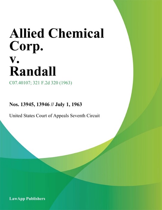 Allied Chemical Corp. v. Randall