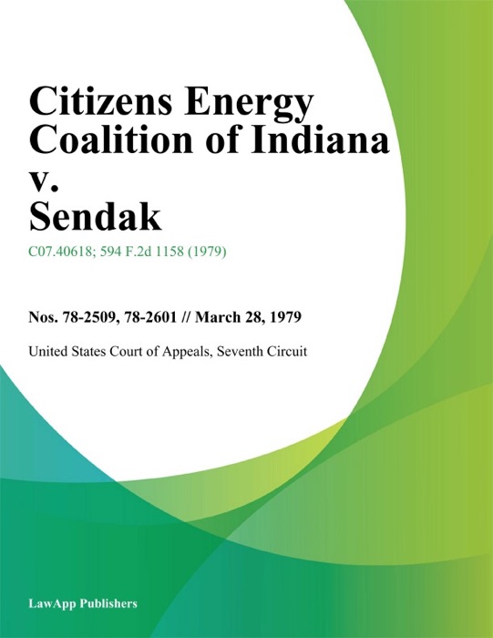 Citizens Energy Coalition of Indiana v. Sendak