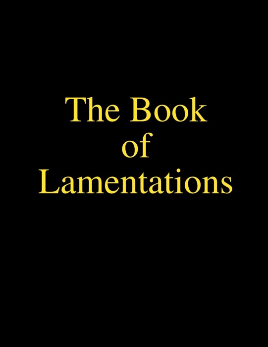 Book of Lamentations