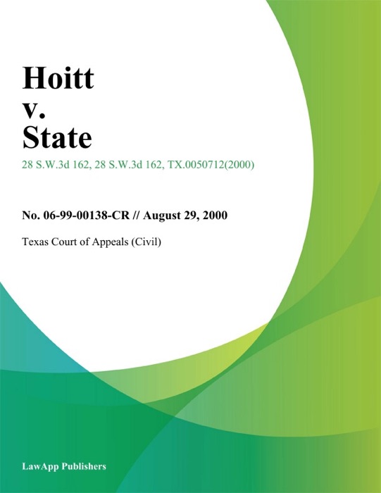 Hoitt v. State